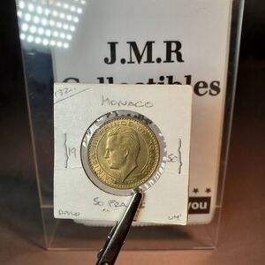 MONACO 1950 50 FRANCS BRILLIANT UNCIRCULATED